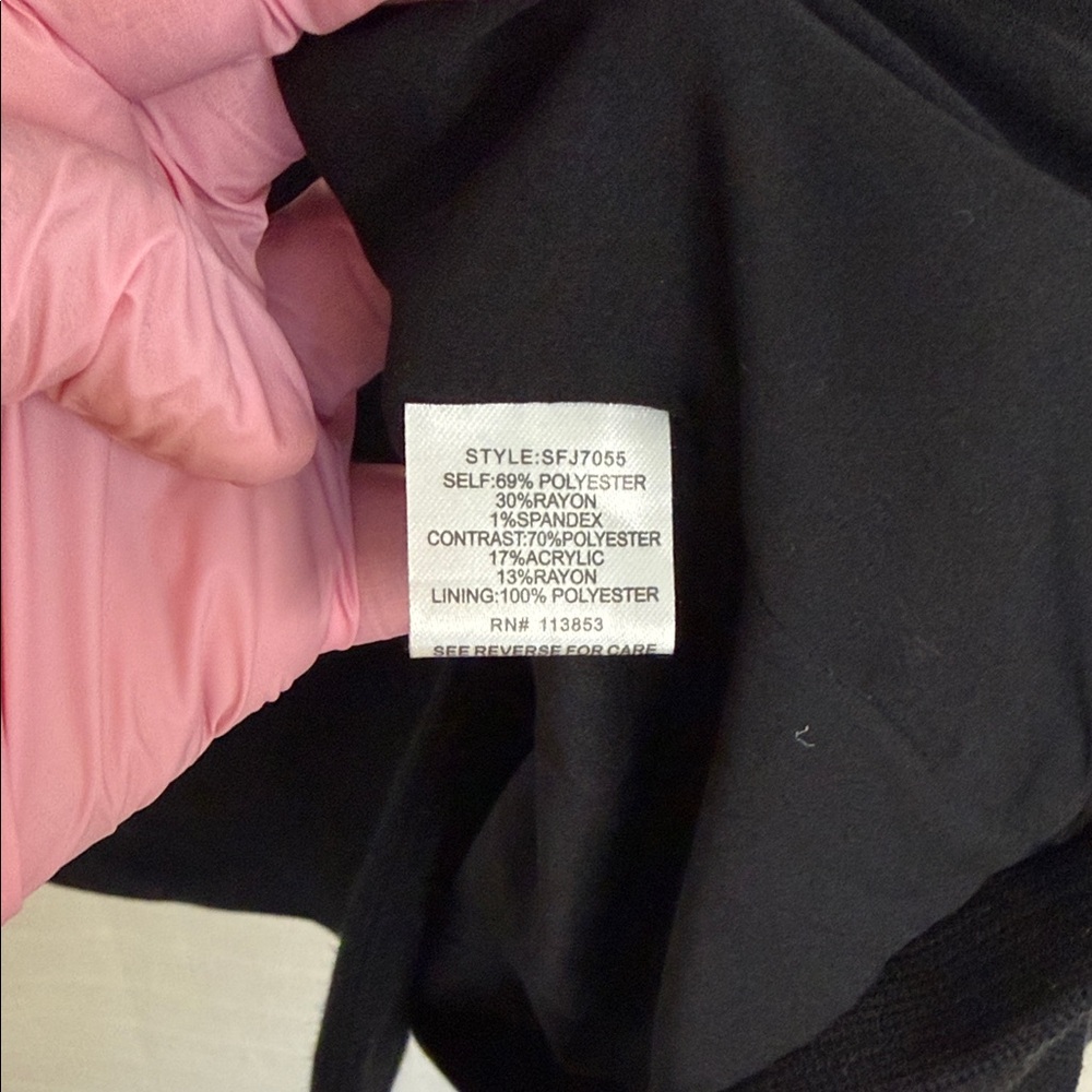 Ellen Tracy Black Blazer with Gray Accents - Picture 6 of 6